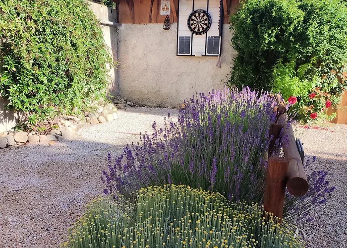 度假居 Garona 6 Pers Avec Billard Proche Pyrenees